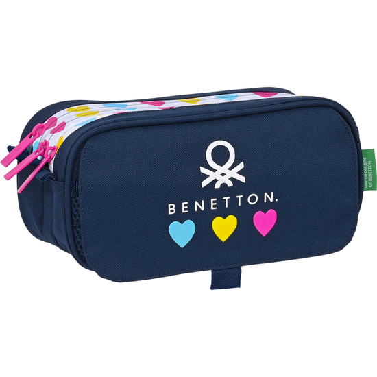 PORTATODO TRIPLE BIG BENETTON "LOVE" image 0