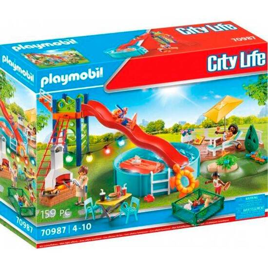 FIESTA EN LA PISCINA PLAYMOBIL CITY image 0