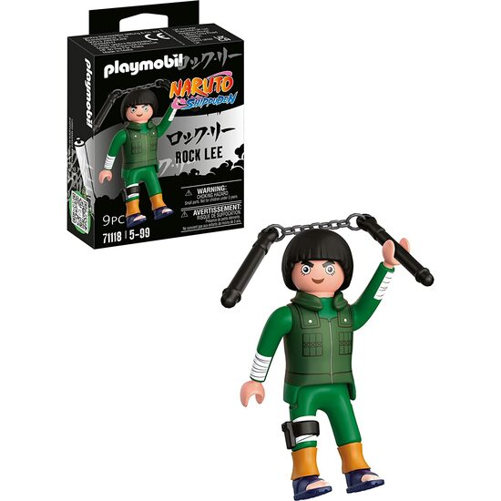 FIGURA ROCK LEE S.2 PLAYMOBIL image 0