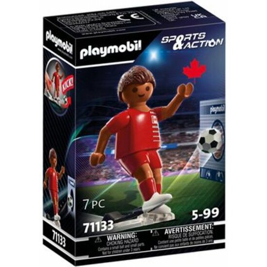 JUGADOR FUTBOL CANADA PLAYMOBIL image 0