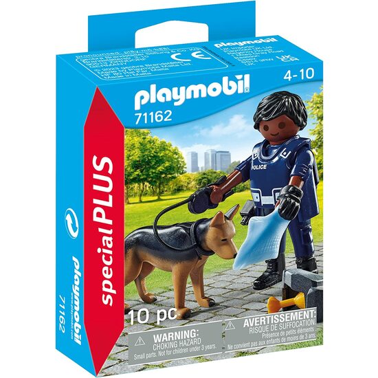 POLICIA CON PERRO PLAYMOBIL image 0