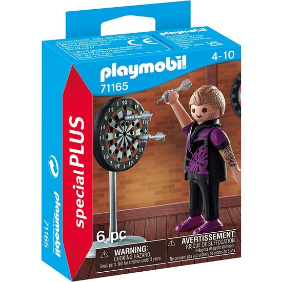 JUGADOR DE DARDOS PLAYMOBIL image 0