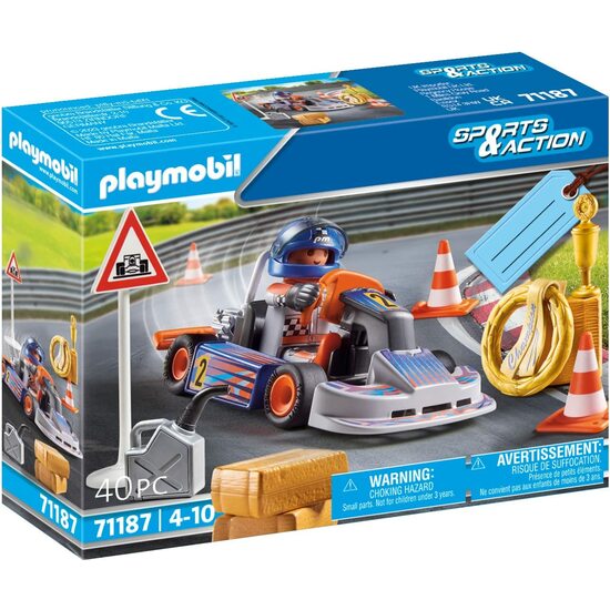 KART DE CARRERAS PLAYMOBIL image 0