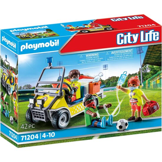 COCHE DE RESCATE PLAYMOBIL image 0