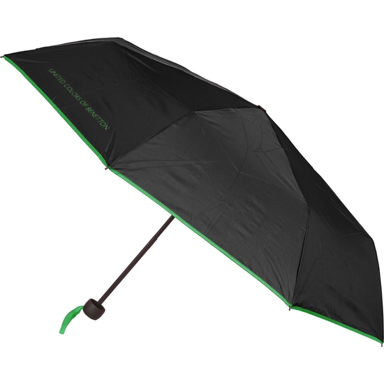 PARAGUAS PLEGABLE MANUAL 54 CM UCB BENETTON BLACK image 3