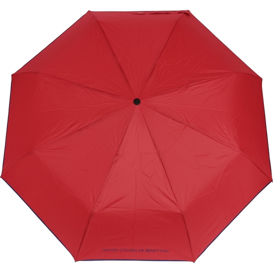 PARAGUAS PLEGABLE MANUAL 54 CM UCB BENETTON RED image 4