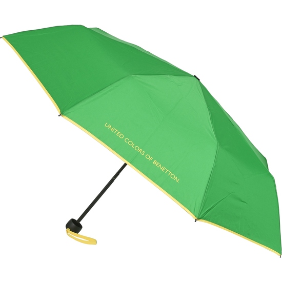 PARAGUAS PLEGABLE MANUAL 54 CM UCB BENETTON GREEN image 3