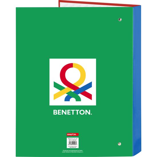 CARPETA FOLIO 4 ANI.MIXTAS BENETTON "POP" image 1