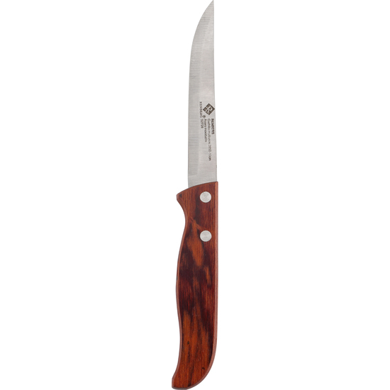 CUCHILLO VERDULERO PAKKA 10CM ACERO Y MADERA image 0