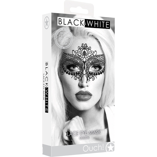 OUCH! - LACE EYE-MASK - QUEEN image 1