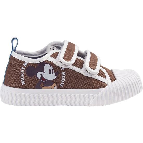 ZAPATILLA LONETA SUELA PVC VELCRO MICKEY OCHRE image 0