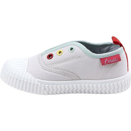 ZAPATILLA LONETA SUELA PVC ELÁSTICOS PAW PATROL BEIGE image 1