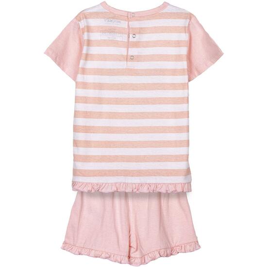 PIJAMA CORTO SINGLE JERSEY MINNIE PINK image 1