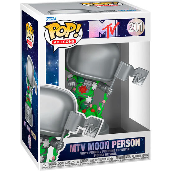 FIGURA POP MTV 40TH ANNIVERSARY MTV MOON PERSON image 0