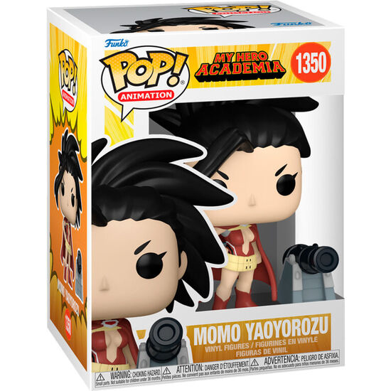 FIGURA POP MY HERO ACADEMIA MOMO YAOYOROZU image 0