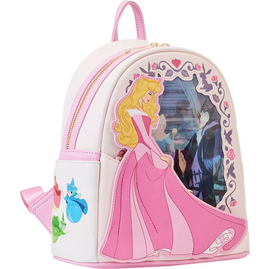 MOCHILA LENTICULAR LA BELLA DURMIENTE DISNEY LOUNGEFLY 26CM image 0