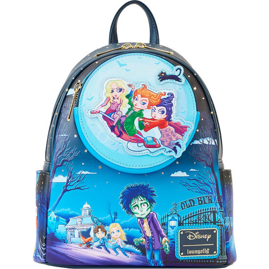 MOCHILA POSTER HOCUS POCUS LOUNGEFLY 26CM image 2