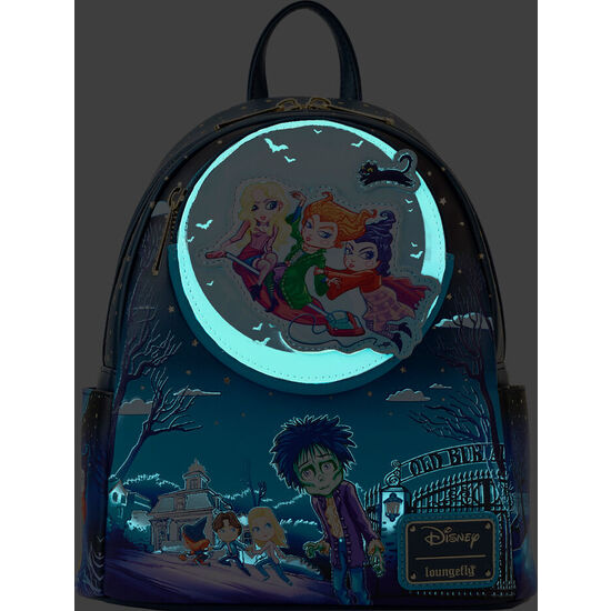 MOCHILA POSTER HOCUS POCUS LOUNGEFLY 26CM image 3