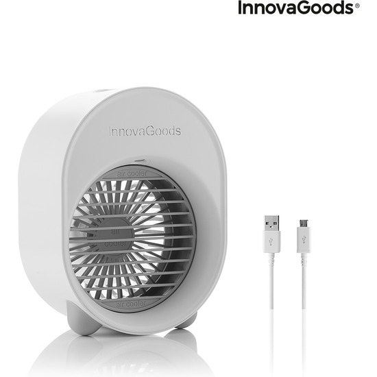 MINI CLIMATIZADOR HUMIDIFICADOR POR ULTRASONIDOS CON LED KOOLIZER INNOVAGOODS image 1