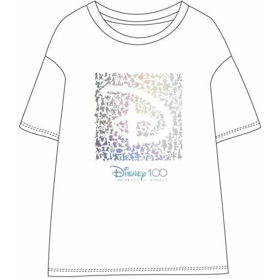 CAMISETA CORTA SINGLE JERSEY DISNEY 100 image 0