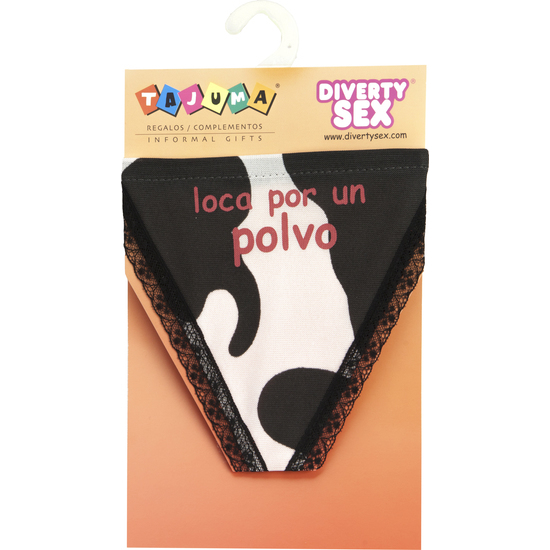 TANGA VACA CHICA LOCA POR UN POLVO image 0