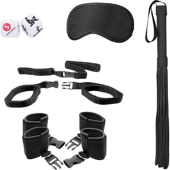 OUCH! - BED POST BINDINGS RESTRAINT KIT - BLACK image 3