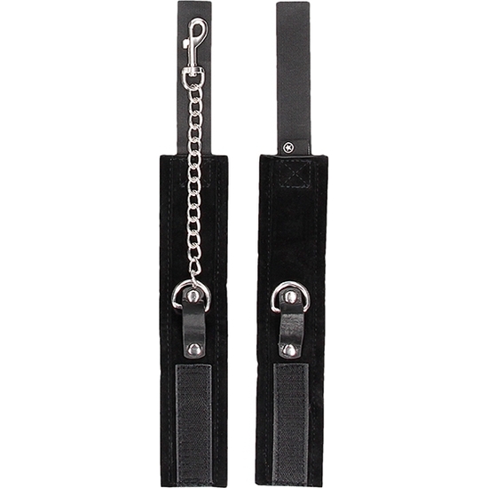 VELCRO COLLAR WITH LEASH AND HAND CUFFS - WITH ADJUSTABLE STRAPS image 7