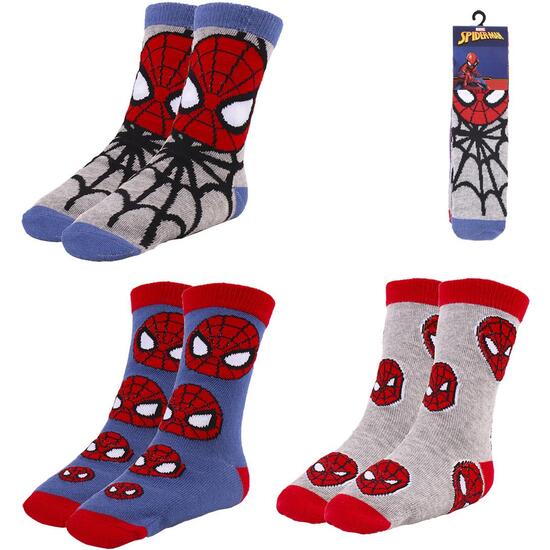 PACK CALCETINES 3 PIEZAS SPIDERMAN image 0