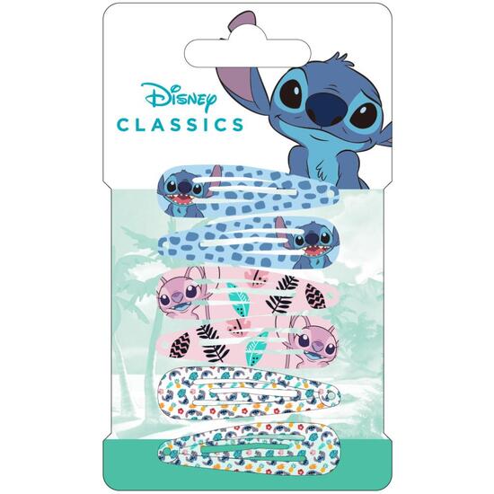 ACCESORIOS PELO CLIPS 6 PIEZAS DISNEY image 0