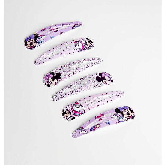 ACCESORIOS PELO CLIPS 6 PIEZAS MINNIE image 1