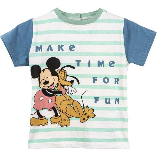 CAMISETA CORTA SINGLE JERSEY MICKEY MULTICOLOR image 0