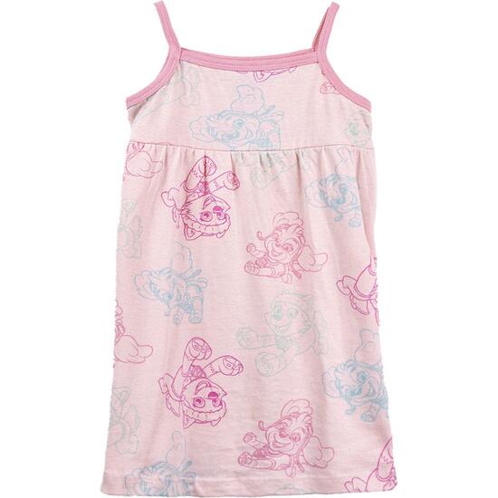 VESTIDO SINGLE JERSEY ACCESORIOS PAW PATROL LIGHT PINK image 0