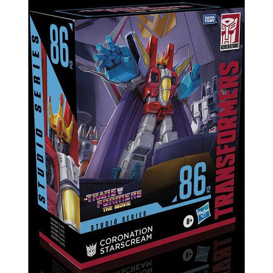 FIGURA CORONATION STARSCREAM 86 THE MOVIE TRANSFORMERS 22CM image 3