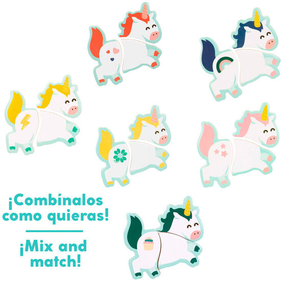 PUZZLE UNICORNIO MR WONDERFULL MADERA 18PZS image 1