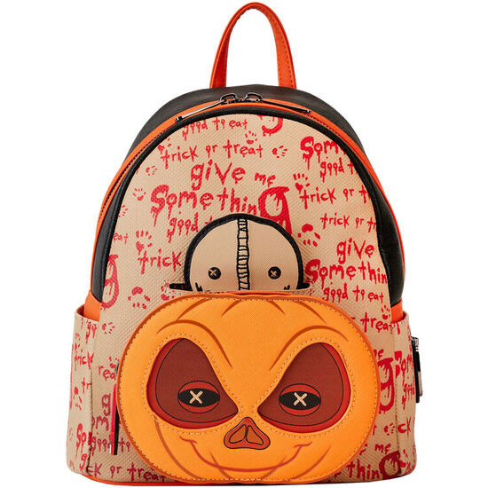 MOCHILA SAM PUMPKIN TRICK R TREAT LOUNGEFLY 26CM image 0