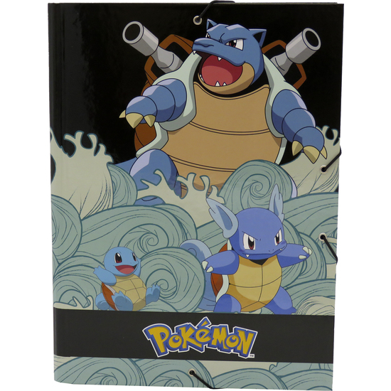 CARPETA A4 SQUIRTLE EVOLUTION POKEMON image 0