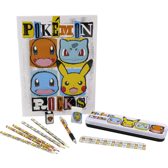 SET PAPELERIA POKEMON image 1