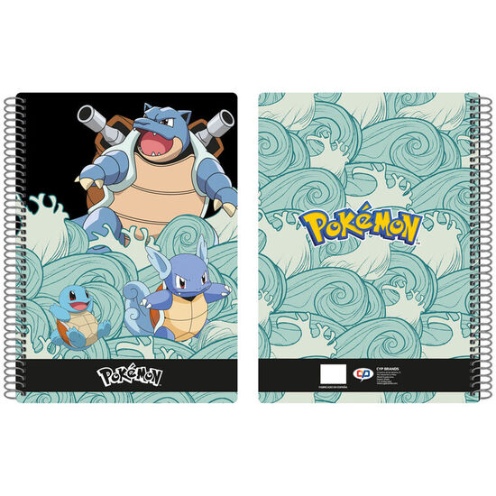 CUADERNO A4 SQUIRTLE EVOLUTION POKEMON image 0
