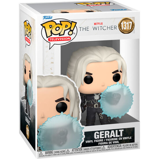 FIGURA POP THE WITCHER GERALT WITH SHIELD image 0