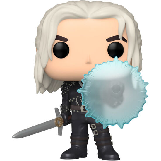 FIGURA POP THE WITCHER GERALT WITH SHIELD image 1