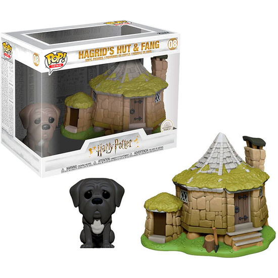 FIGURA POP HARRY POTTER HAGRIDS HUT WITH FANG image 0