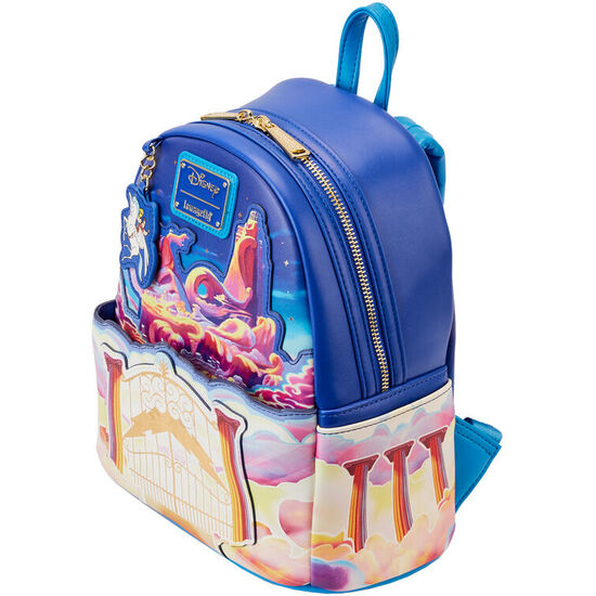 MOCHILA MOUNT OLYMPUS GOLDEN GATES HERCULES DISNEY LOUNGEFLY 26CM image 1