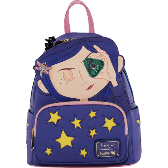 MOCHILA STARS CORALINE LOUNGEFLY 26CM image 0