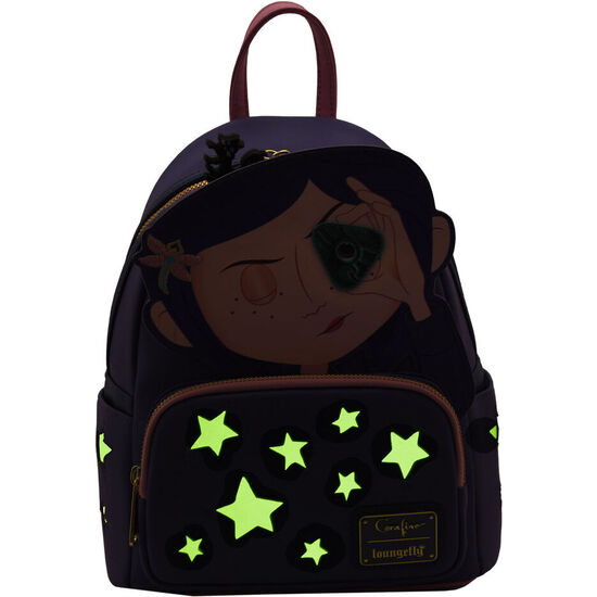 MOCHILA STARS CORALINE LOUNGEFLY 26CM image 1