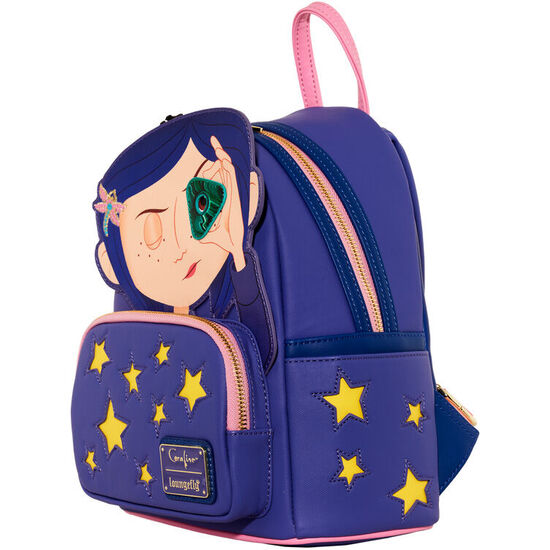 MOCHILA STARS CORALINE LOUNGEFLY 26CM image 2