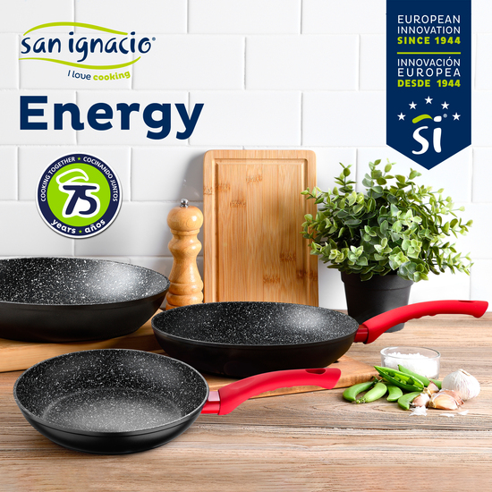 JUEGO DE BATERIA DE COCINA DE 5PC + WOK EN ALUMINIO FORJADO SAN IGNACIO. image 3