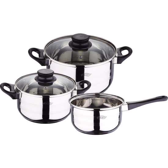 JUEGO DE BATERIA DE COCINA DE 5PC + WOK EN ALUMINIO FORJADO SAN IGNACIO. image 5