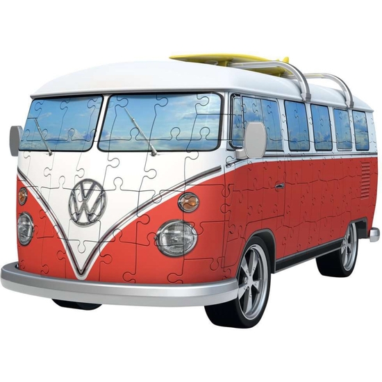 PUZZLE 3D VEHÍCULOS FURGONETA VOLKSWAGEN 162 PIEZAS image 1