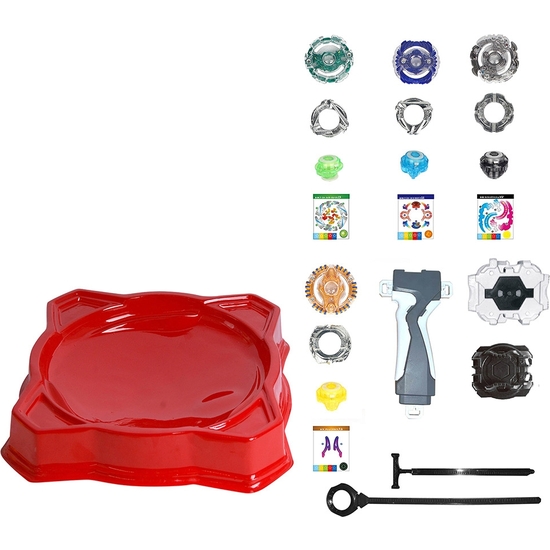 SET 4 PEONZAS METAL CON LANZADOR Y PLATAFORMA. CAJA 35X35 image 1