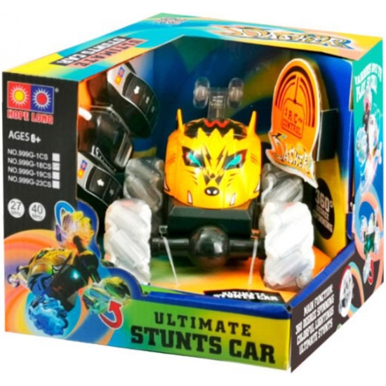 COCHE RADIO CONTROL STUNTS DERRAPE 360º 7 FUNCIONES 20 CM image 1